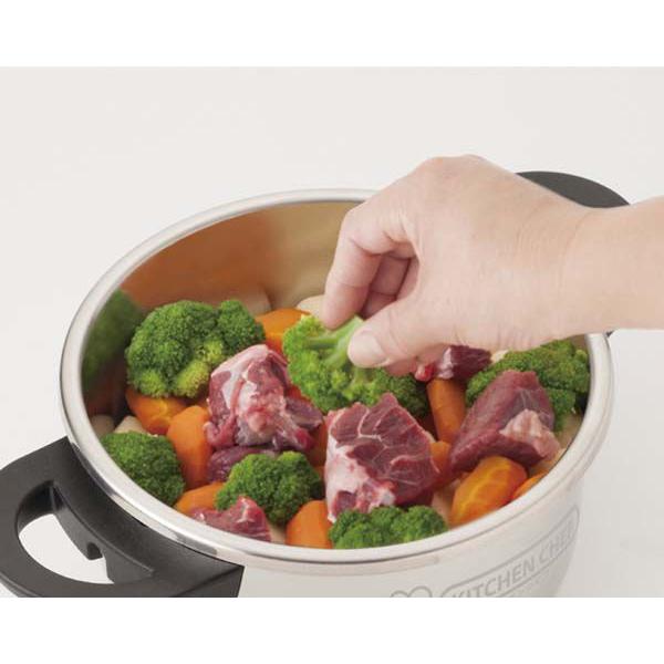 IRIS OHYAMA（アイリスオーヤマ） KITCHEN CHEF かんたん開閉圧力鍋 4L