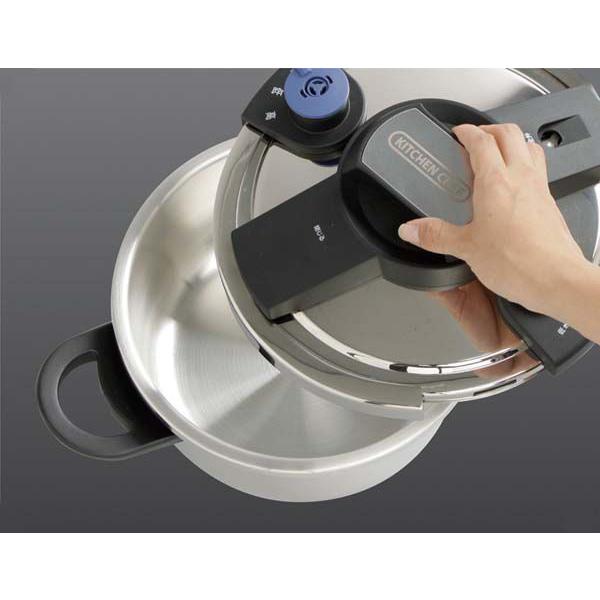 IRIS OHYAMA（アイリスオーヤマ） KITCHEN CHEF かんたん開閉圧力鍋 4L