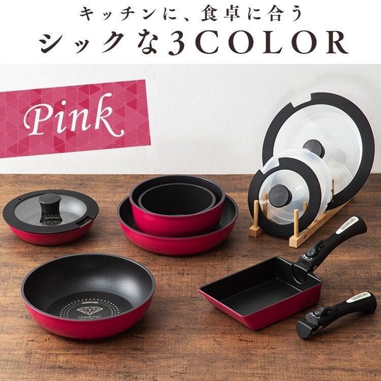 アイリスオーヤマ ダイヤモンドコート フライパン 13点セット