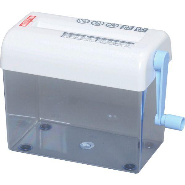 シュレッダー 家庭用 アイリスオーヤマ 手動 卓上 コンパクト 卓上シュレッダー ミニ 小型 シンプル H62ST|joylight|02