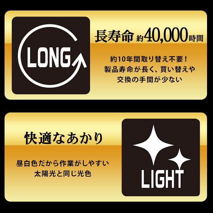 ＬＥＤクランプライトＡＣ式７５００ｌｍ LWT-7500C-WP アイリスオーヤマ | IRIS OHYAMA | 13