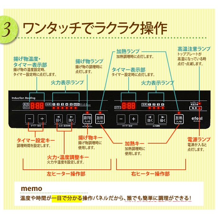 IRIS OHYAMA（アイリスオーヤマ） IHクッキングヒーター 卓上 2口 IH