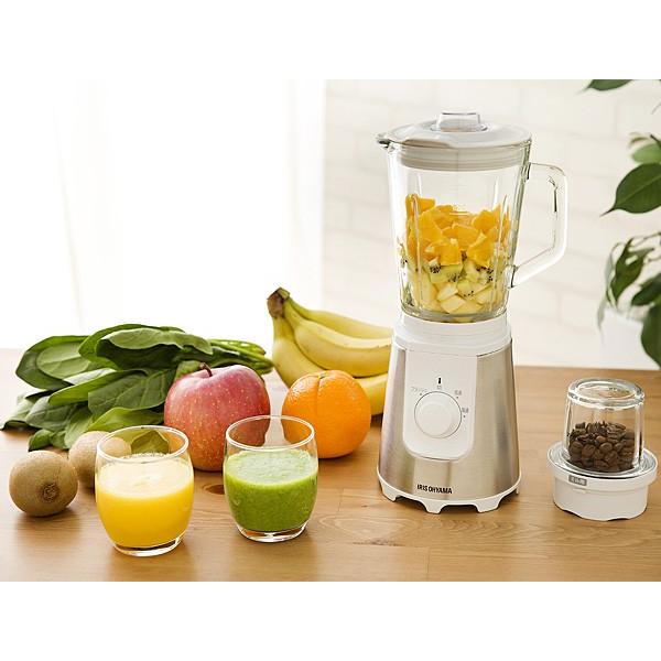 ミキサー ジューサー ミル付きミキサー IJM-M800-W アイリスオーヤマ | IRIS OHYAMA | 01