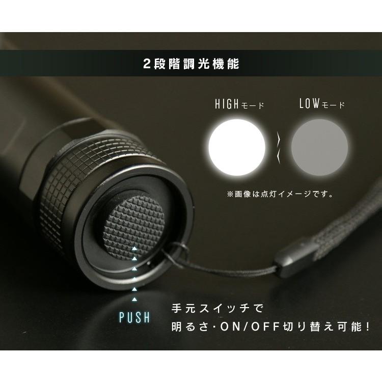 懐中電灯 LED 電池 作業灯 防水 投光器 200lm ハンディライト 作業場 省電力 非常時 コンパクト 持ち運び 災害 LWK-200Z アイリスオーヤマ | IRIS OHYAMA | 03