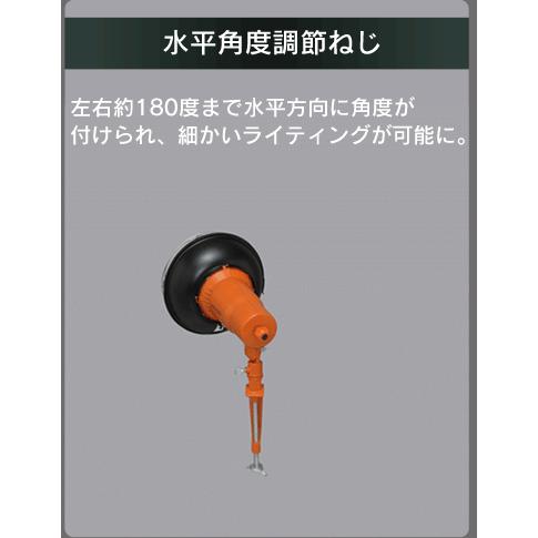 投光器 LED 作業灯 屋外 防水 投光器 5500ml 投光器  省電力 角度調節 長寿命 非常時 災害 アイリスオーヤマ LWT-5500CK | IRIS OHYAMA | 11