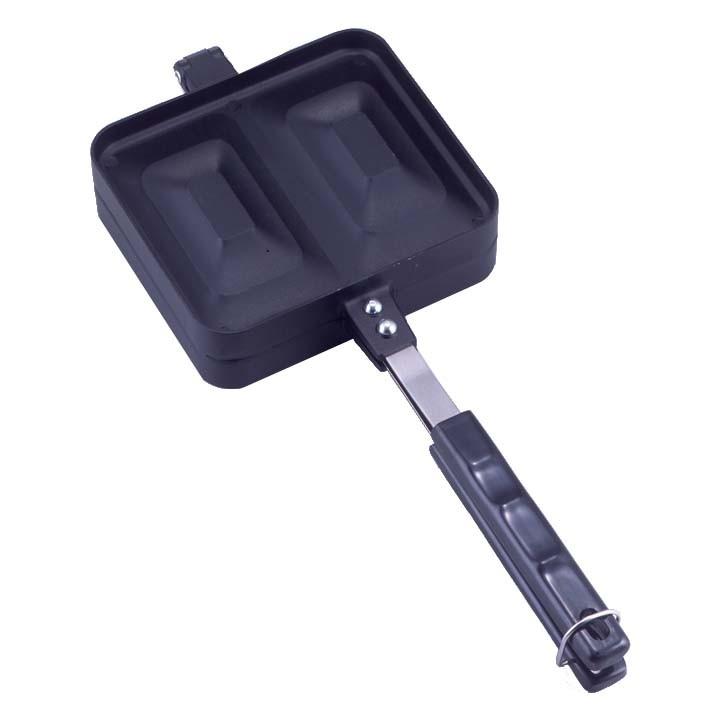 ホットサンド メーカー ブラックホットサンドメーカー 20415 下村企販