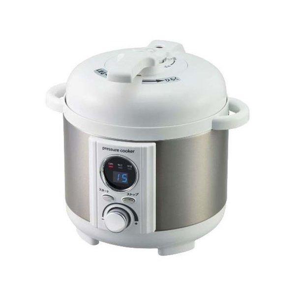 LIVCETRA 電気圧力鍋 LPC-T12W KOIZUMI（コイズミ） 圧力鍋 電気鍋 ミニ電気圧力鍋 LPC-T12/W