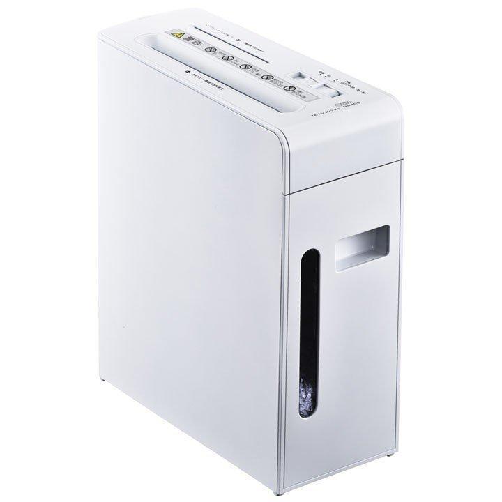 65C45 マルチシュレッダー 家庭用 SHR-MX501C-W マルチシュレッダー 白 SHR-MX501C-W オーム電機 (D) : マイルーム