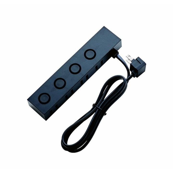 ELECOM（エレコム） デザインタップ un modo (2ピン・4個口・ロック付 