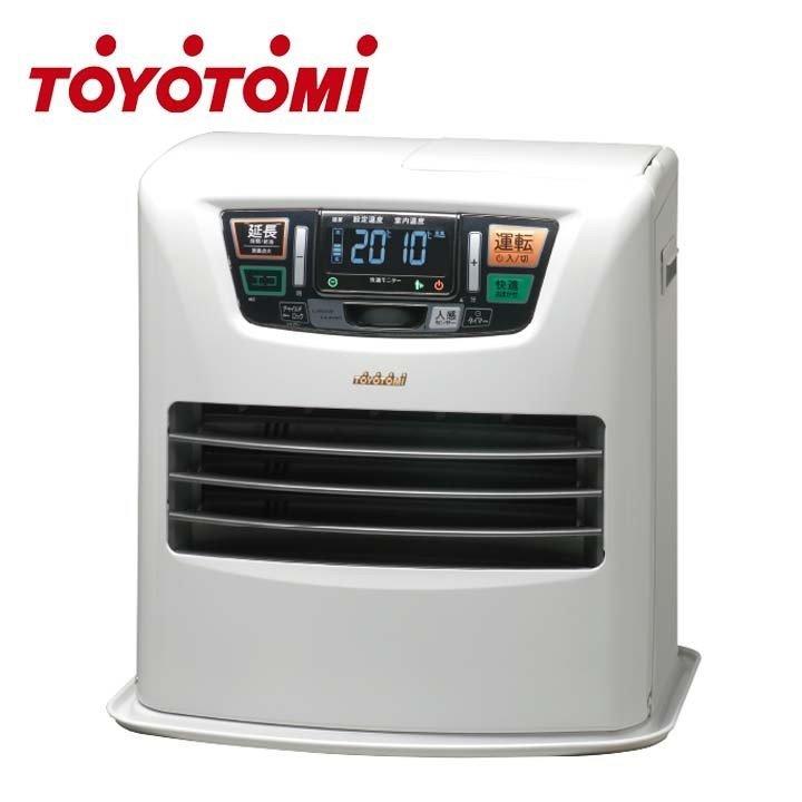 石油ファンヒーター(快適おまかせ機能・人感センサー・リモコン付き) シルキーホワイト LC-SL43H トヨトミ | 