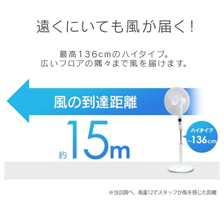 IRIS OHYAMA（アイリスオーヤマ） 扇風機 DCモーター リビング DC 40cm 