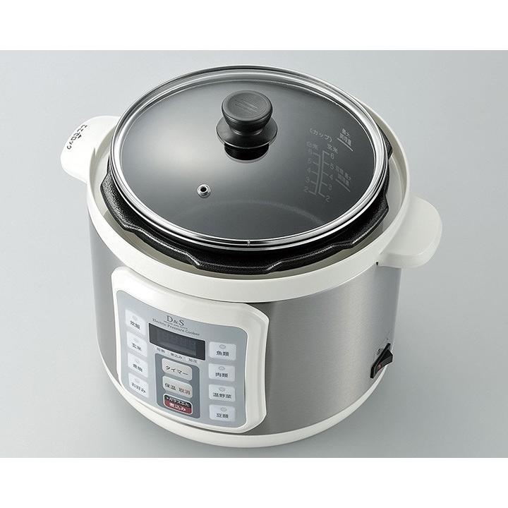 D&S電気圧力鍋4.0L STL-EC50 佐藤商事 (D)(B) : JOYライト D&S電気圧力鍋4.0L STL-EC50 佐藤商事 (D)(B) : JOYライト