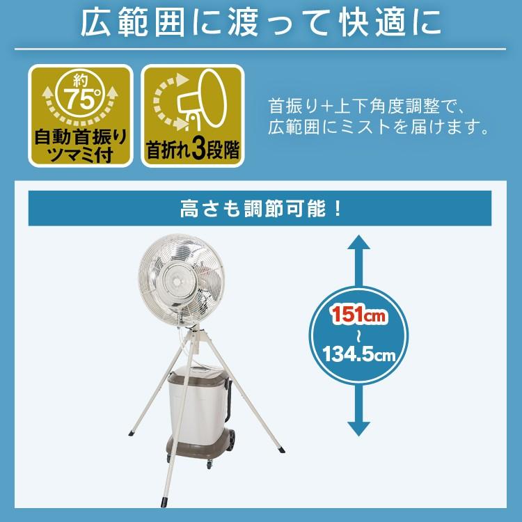 ナカトミ 遠心式ミストファン MISF-45 (D) : マイルーム Yahoo!店