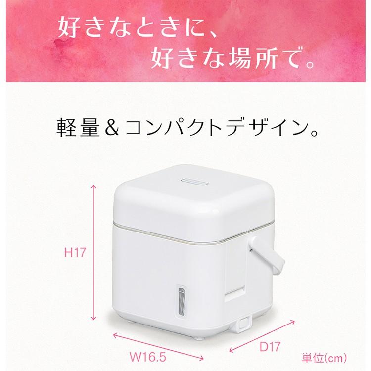 ツインバード（TWINBIRD） フェイススチーマー 顔 スチーム ホワイト