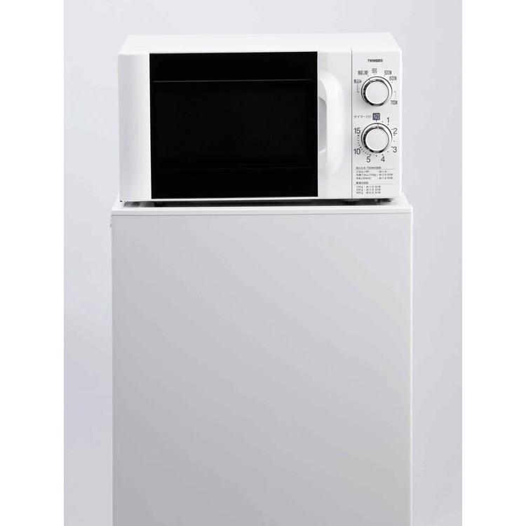 ツインバード 霜取り不要 2ドア冷凍冷蔵庫 110L ホワイト HR-E911W