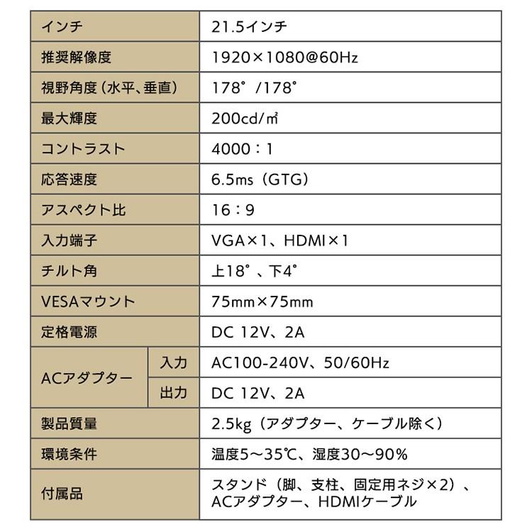 IRIS OHYAMA 液晶モニター 新品 21.5インチ モニター パソコン IRIS OHYAMA 液晶モニター 新品 21.5インチ モニター パソコン