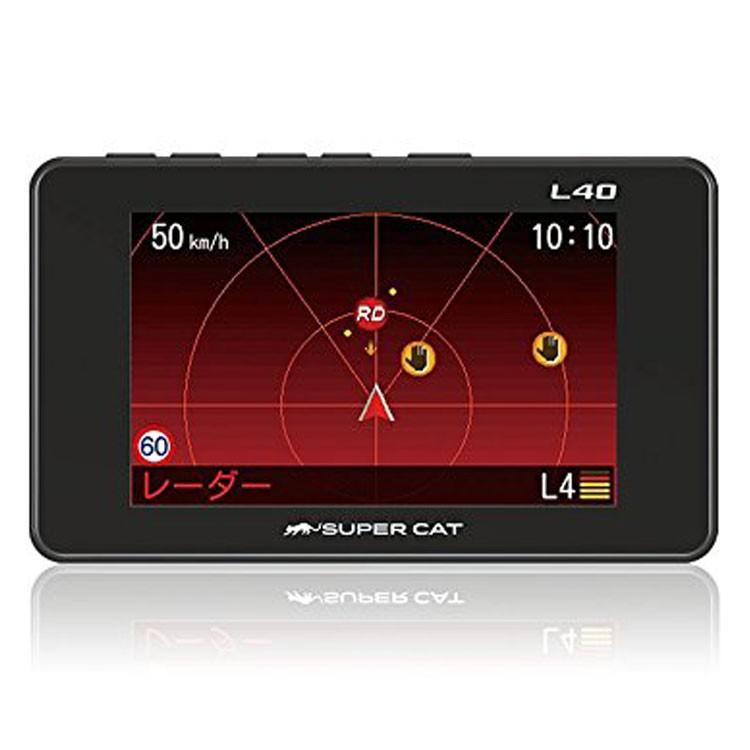 GPSレギュラーレーダー L40 ユピテル (D)｜joylight