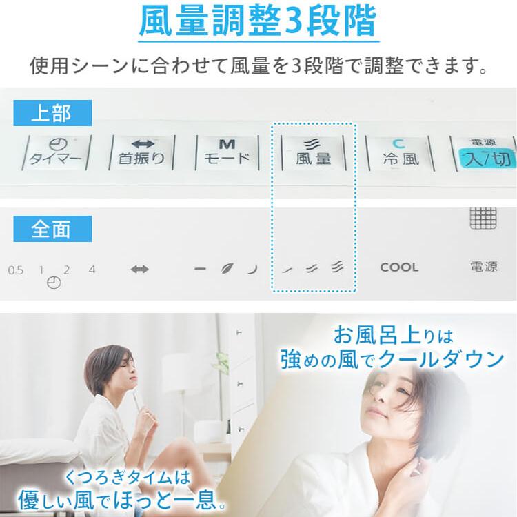 TEKNOS（テクノス） 冷風扇 扇風機 リモコン付 タイマー 冷風機 消臭