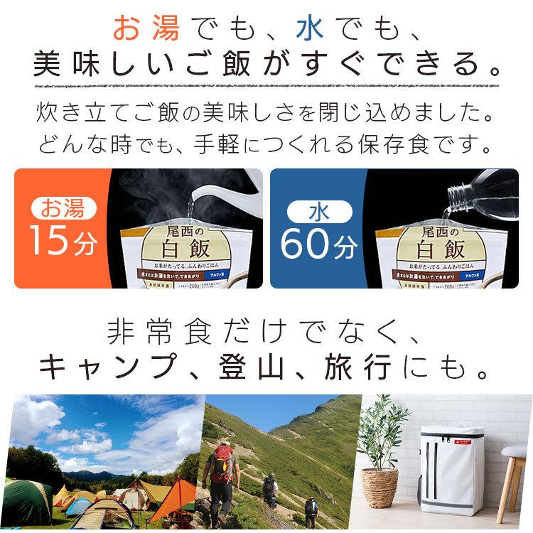 尾西食品 アルファ米 尾西 防災 防災食 新アルファ米12種類×2ケース