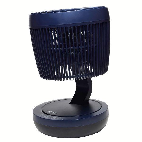 充電式卓上サーキュレーター（USB可） ネイビー SAK-150DCU (D)入り 節電 |  | 02