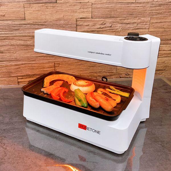 無煙調理器 ホットプレート 煙が出ない ダイヤル式コンパクト無煙調理