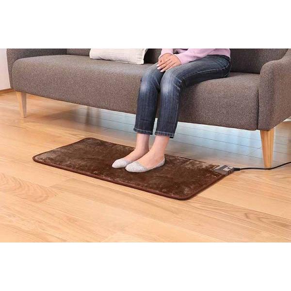 ホットクッション 50×110cm ブラウン WA-5011E ワタナベ工業 (D) | ワタナベ工業 | 01