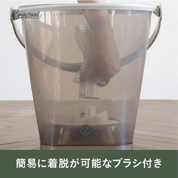 ミニ洗濯機 シューズ洗い 分け洗い ブラッシュボーイ TOM-12f |  | 04