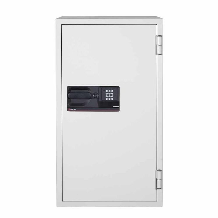 金庫 業務用 耐火 A4対応 大容量 162.9L テンキー式 鍵付 オフィス 貴重品 書類 耐火金庫 据置型金庫 セントリー S8771 * (TD) (代引不可)の画像