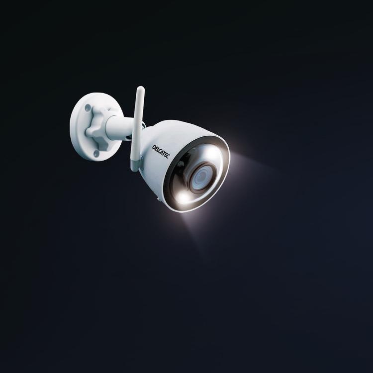 ワイヤレスカメラ センサーライト付きカメラ 屋外カメラ Wi-Fiカメラ 防犯カメラ スマホ連動カメラ 遠隔監視カメラ サイレン音付きカメラ CNW4CBFL1 DXアンテナ |  | 02