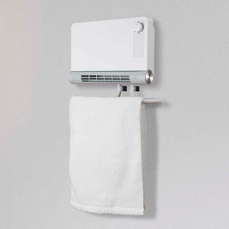 セラミックヒーター 壁掛け 冬 寒い 脱衣場 ヒーター 風呂上り 床置き 電気 2WAYセラミックヒーター ホワイト CDCM800WH （株）シイー・ネット |  | 03