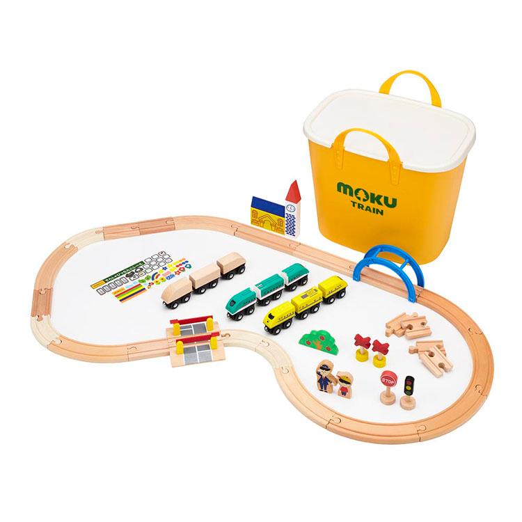 ブリオ トラベル レールセット mokuトレイン 知育玩具 鉄道 mokuTRAIN モクトレイン 電車 鉄道 レールセット 木製玩具 知育玩具