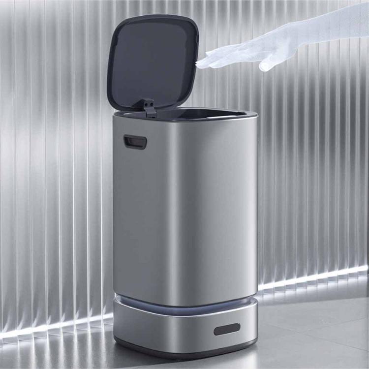ウインコド WINCOD センサー ゴミ箱 充電式 ゴミ袋自動補充 13L シルバー 13Lスマートダストボックス 自動密閉・自動交換機能搭載 シルバー TH-SAT13-SL WINCOD |  | 06