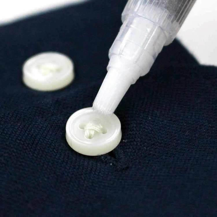 ほつれ止め ペンタイプ 端処理 ウール リボンテープ 化繊のほつれ止め 洗濯可能 ドライ 定番 塗りやすい ほつれ止め筆ペンα |  | 03