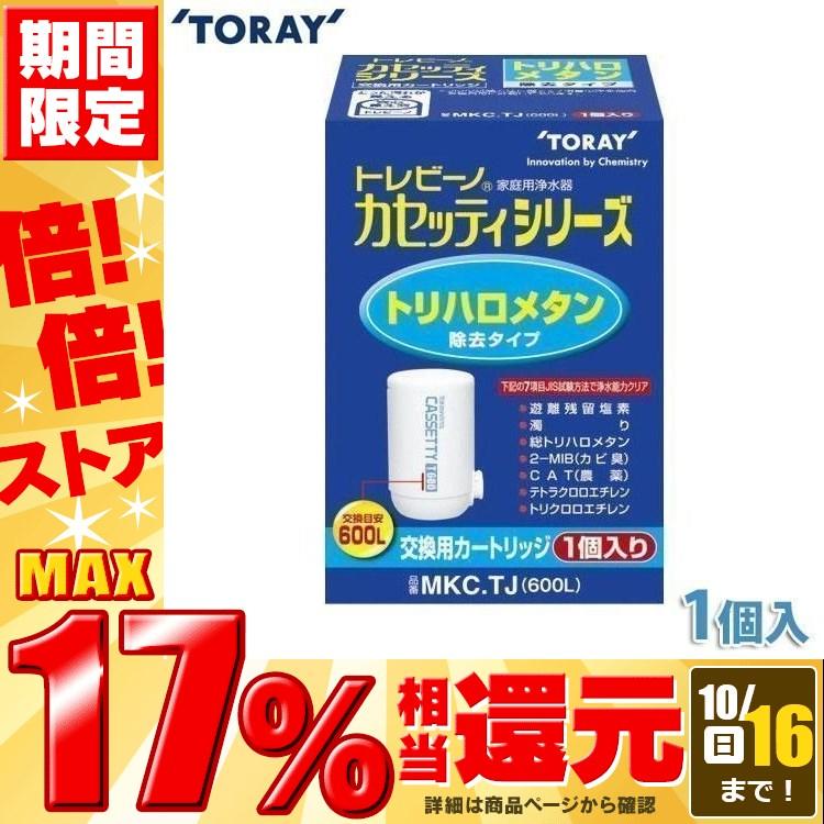 TORAY 東レ 浄水器 トレビーノ カセッティ用カートリッジ MKC.TJ