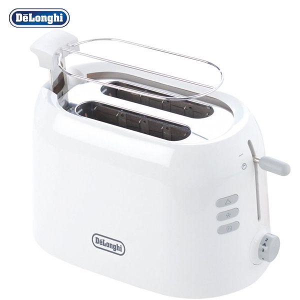 レトロホワイトトースター　デロンギ　DELONGHI おしゃれ！レトロ！ デロンギ（DeLonghi） ポップアップトースター 人気 : マイルーム