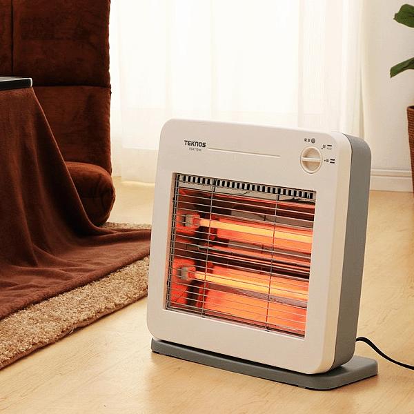 ストーブ おしゃれ 電気 電気ストーブ ヒーター 暖房 800W ES-K710(W