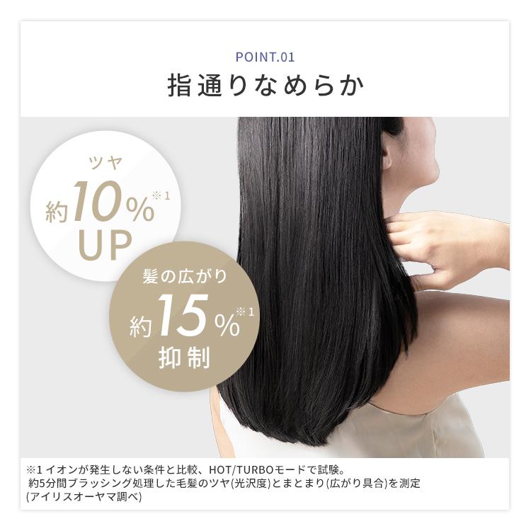 IRIS OHYAMA（アイリスオーヤマ） ドライヤー MiCOLA クイックイオン