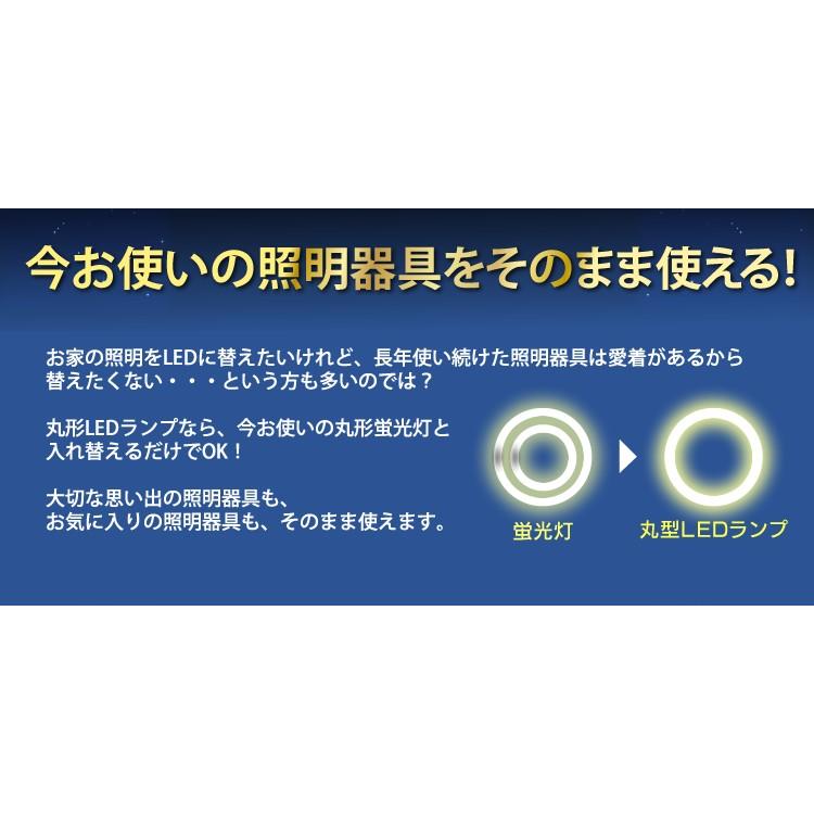 IRIS OHYAMA（アイリスオーヤマ） LED蛍光灯 丸型 30形+40形 2個セット