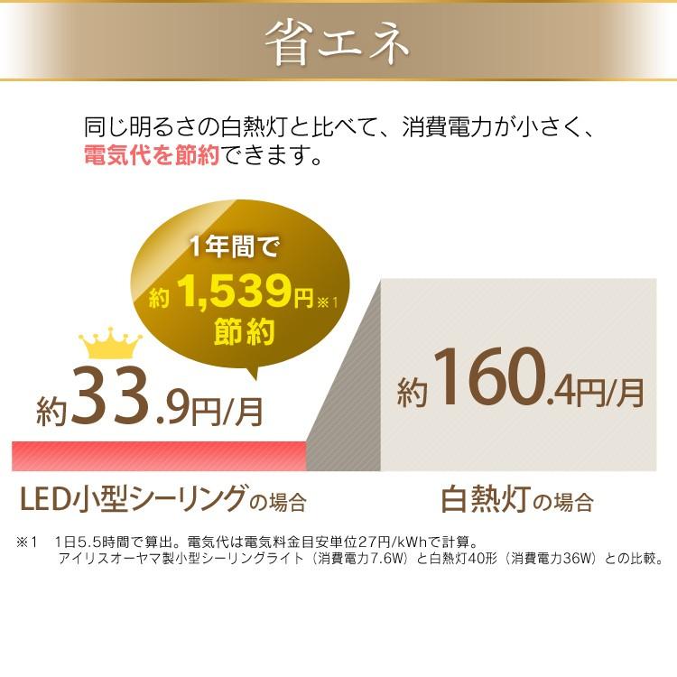 シーリングライト 小型 LED 2個セット シーリングライト LED LEDシーリングライト薄形 600lm SCL6L-UU  アイリスオーヤマ｜joylight｜09