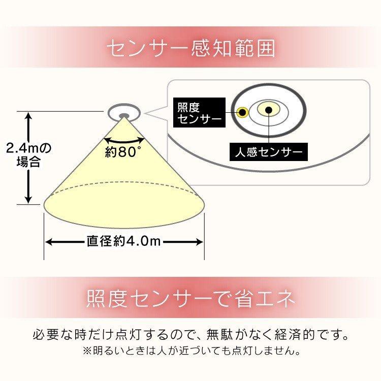 シーリングライト 小型 LED 10個セット 人感センサー メタルサーキット 600lm ミニ 電球色 昼白色 昼光色 アイリスオーヤマの画像