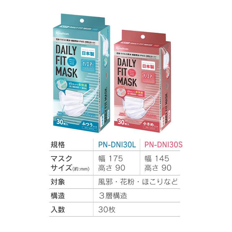 IRIS OHYAMA（アイリスオーヤマ） マスク 不織布 ナノエアーフィルター