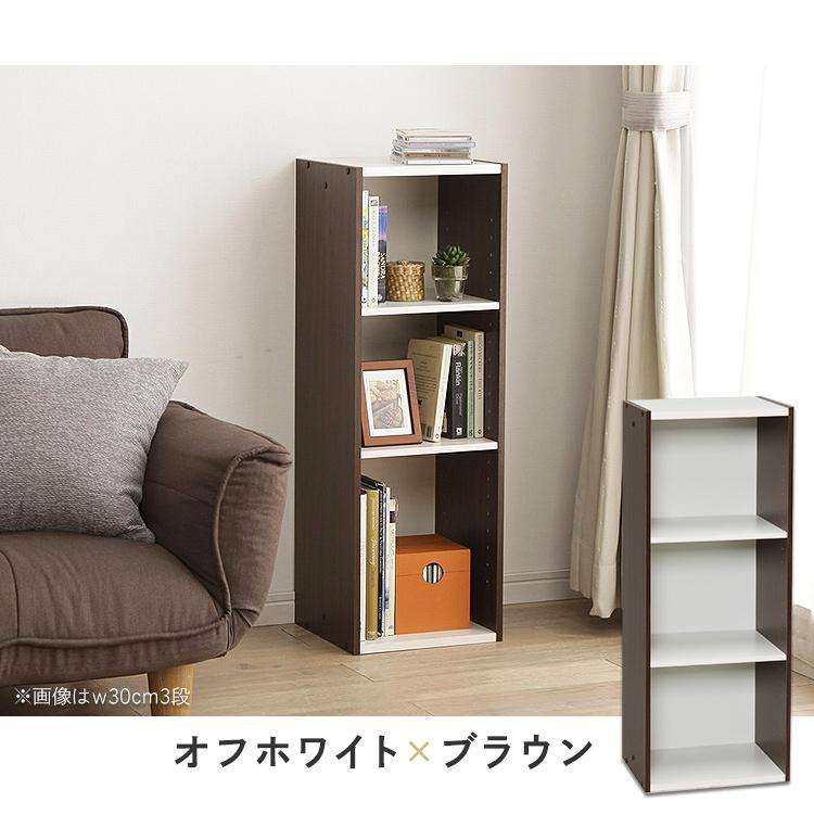 IRIS OHYAMA（アイリスオーヤマ） カラーボックス 収納ボックス 3段(幅