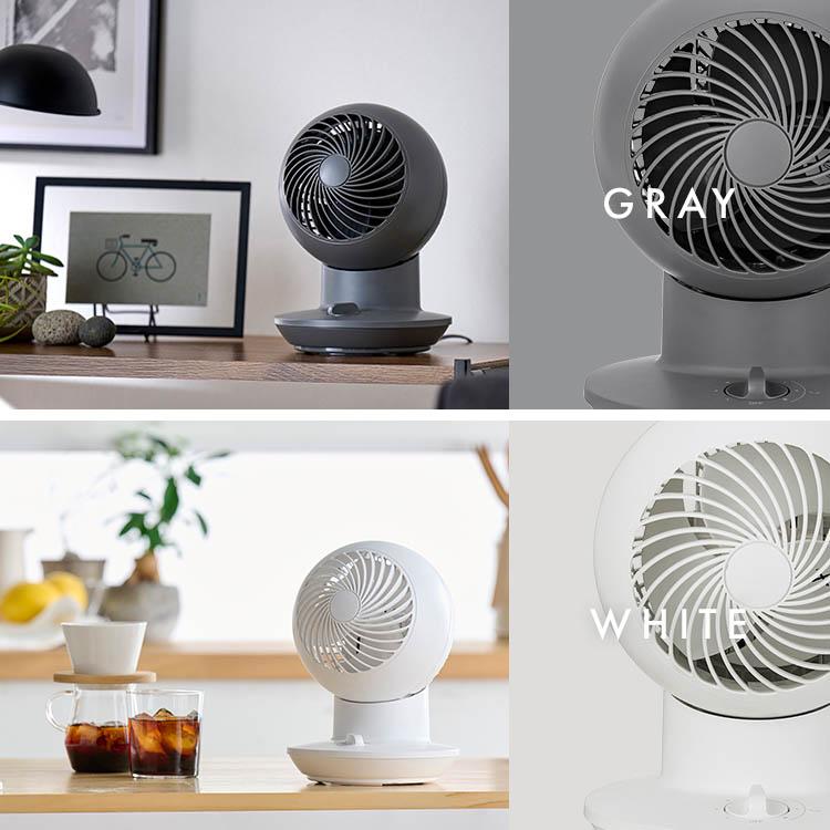 サーキュレーター ミニ 静音 首振り 8畳 扇風機 軽量 コンパクト 小型 冷房 部屋干し 換気 梅雨 おしゃれ アイリスオーヤマ PCF-SM122 * | IRIS OHYAMA | 18