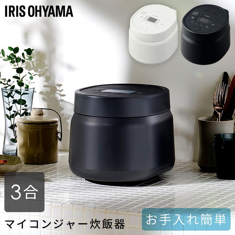 ✨美品✨IRIS OHYAMA 炊飯器 RC-MSA30-W 2024年製 IRIS OHYAMA（アイリスオーヤマ） 炊飯器 3合炊き 一人暮らし用 炊飯器
