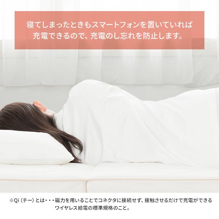 デスクライト LED 子供 おしゃれ 目に優しい 充電 折り畳み 在宅勤務 卓上 アイリスオーヤマ LEDデスクライトQi充電シリーズ 平置きタイプ 調光 LDL-QFD | IRIS OHYAMA | 03