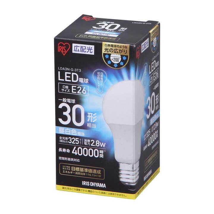 IRIS OHYAMA（アイリスオーヤマ） 電球 LED E26 30W 広配光 LED電球