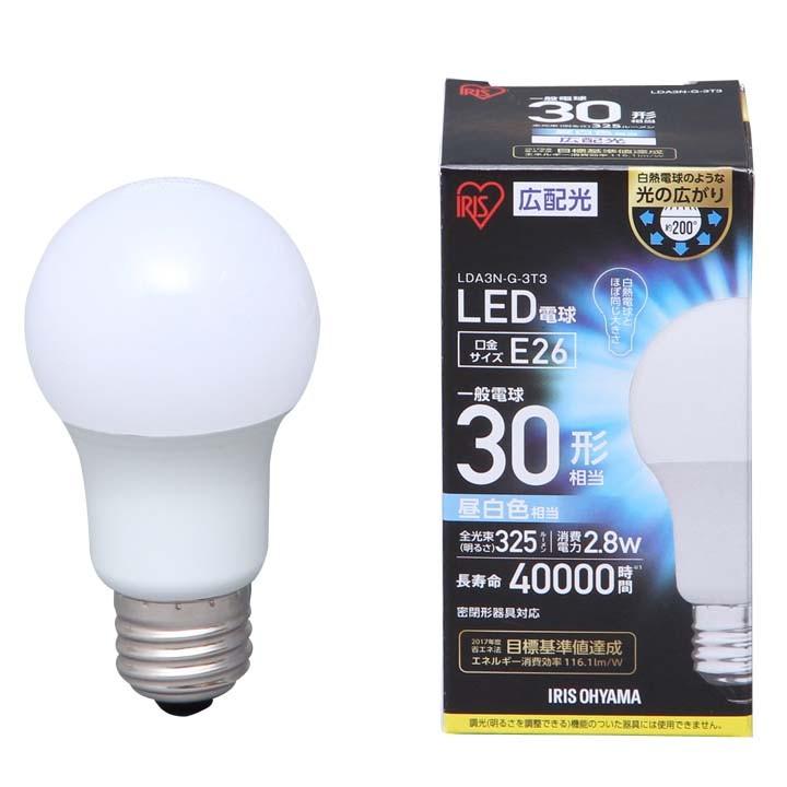 IRIS OHYAMA（アイリスオーヤマ） 電球 LED E26 30W 広配光 LED電球