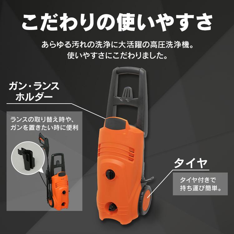 高圧洗浄機 FIN-801WHG アイリスオーヤマ FIN-801WHG-D 高圧洗浄機 1台 アイリスオーヤマ 【通販モノタロウ】