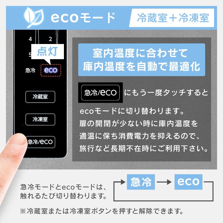 冷蔵庫 大型 冷凍庫 アイリスオーヤマ 320L 2人暮らし 設置無料 大容量 節電 冷蔵保存 冷凍保存 食料保存 IRSN-32A 省エネ 節電対策 【HS】｜joylight｜04