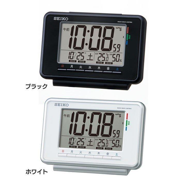 SEIKO（セイコー） 目覚まし時計 電波 SQ775K 保土ヶ谷 : マイルーム